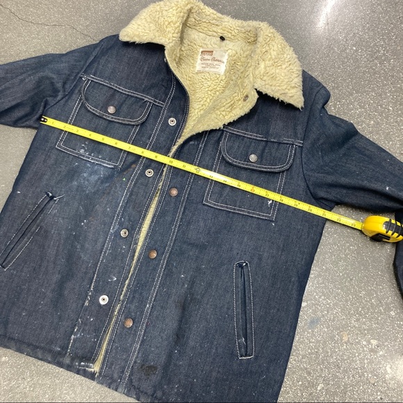 Montgomery Ward Denim Wool Jacket - Picture 4 of 11